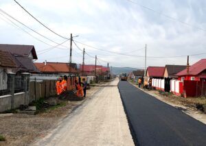 FOTO: Lucrări de infrastructură în Vidrasău
