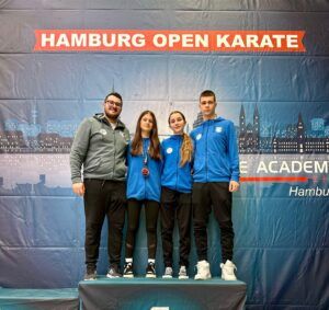 Karatiști mureșeni prezenți la Hamburg Open Karate