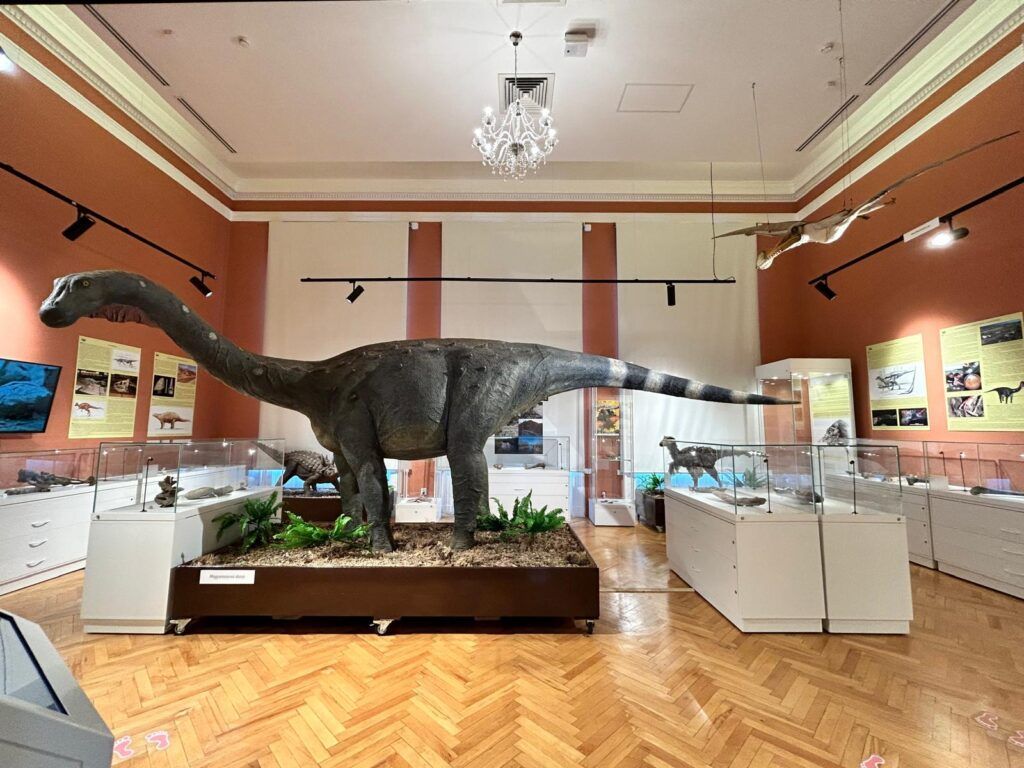 FOTO/VIDEO: În umbra giganților – Expoziția „Ultimii dinozauri din Transilvania” la Târgu Mureș