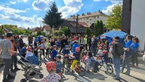 FOTO: Concurs de ciclism în Sângeorgiu de Mureș