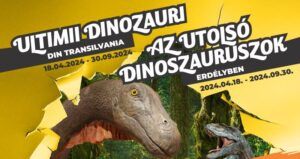 Expoziție despre ultimii dinozauri din Transilvania, la Târgu Mureș!