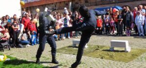 FOTO: Ziua Jandarmeriei Române sărbătorită în Cetatea Medievală Târgu Mureș