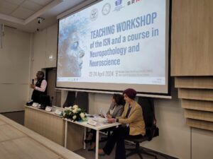 Festivitatea de deschidere a conferinței internaționale „Teaching workshop of the ISN and a course in Neuropathology and Neuroscience”, la UMFST