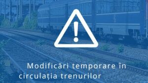 CFR Călători: Mai multe curse de pe raza județului Mureș vor fi anulate pe timp de weekend