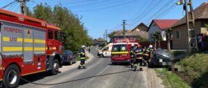 Accident cu cinci victime în Sărmașu
