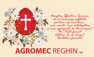 Agromec Reghin vă urează Paște fericit!