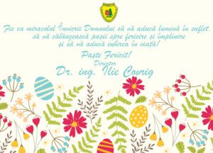 Direcția Sivică Mureș vă urează Paște Fericit!
